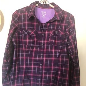 MOUNTAIN HARDWEAR LONG SLEEVE SHIRT WOMENS Sz 8